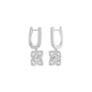 Enchante Elegance Diamond Earrings 18 KT / White Gold