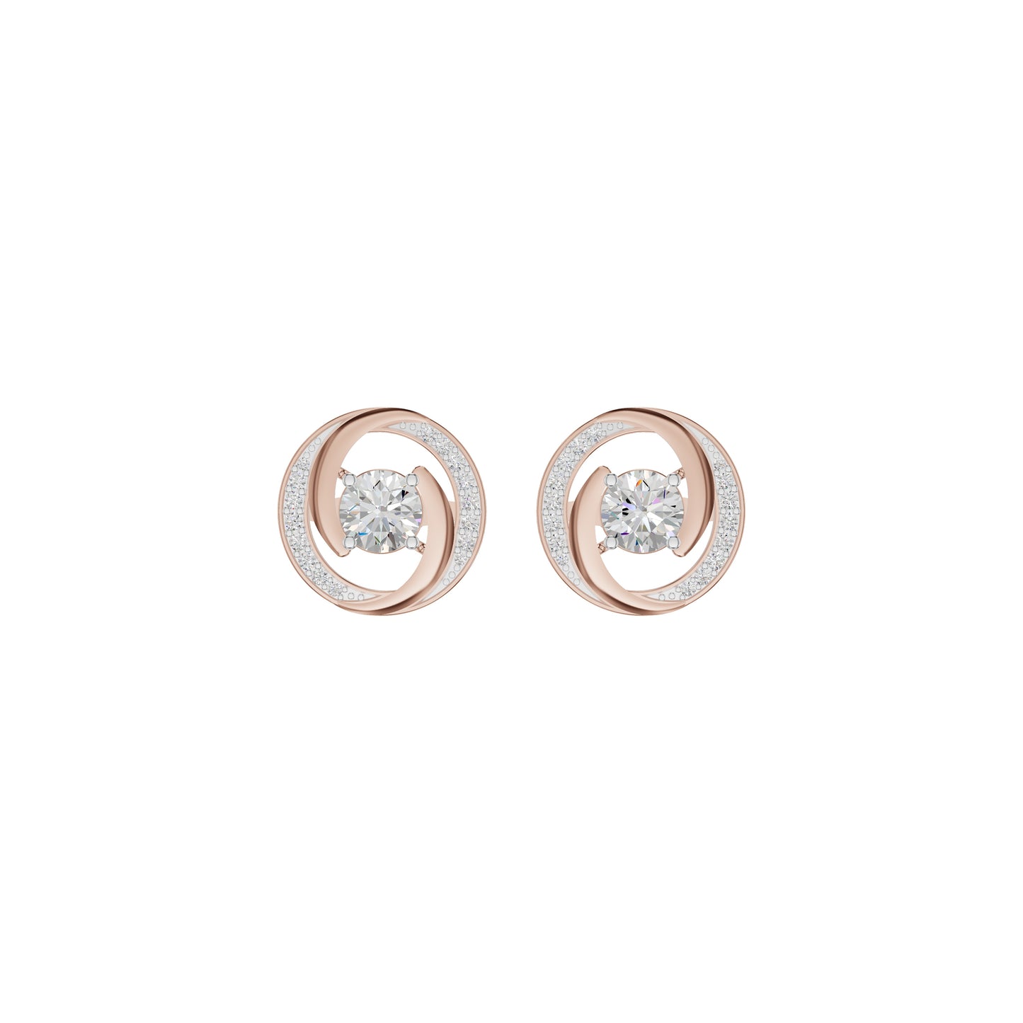 Timeless Tresor Diamond Earrings 18 KT / Rose Gold