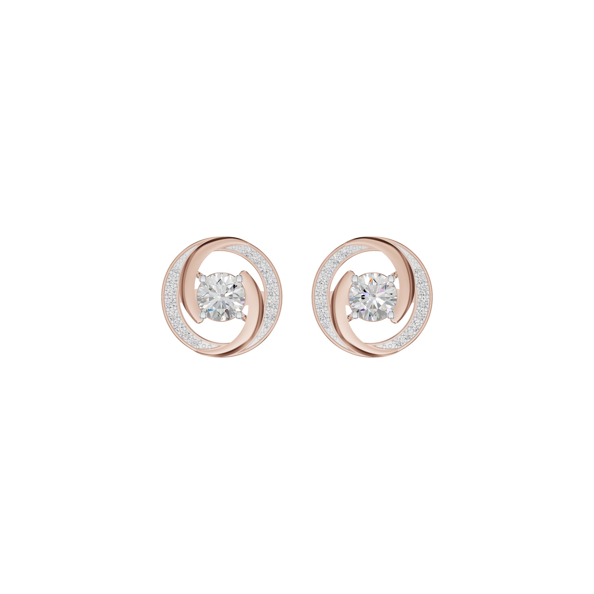 Timeless Tresor Diamond Earrings 18 KT / Rose Gold