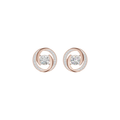 Timeless Tresor Diamond Earrings 18 KT / Rose Gold