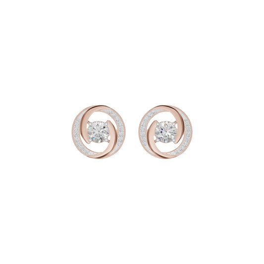 Timeless Tresor Diamond Earrings 18 KT / Rose Gold