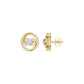 Timeless Tresor Diamond Earrings 18 KT / Yellow Gold