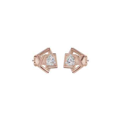 Divine Floreta Diamond Earrings 18 KT / Rose Gold