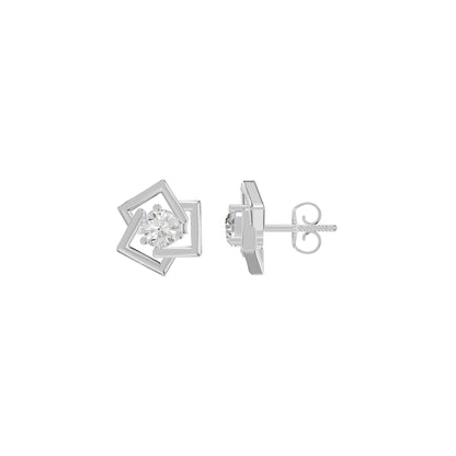 Divine Floreta Diamond Earrings 18 KT / White Gold