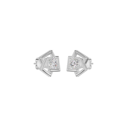 Divine Floreta Diamond Earrings 18 KT / White Gold
