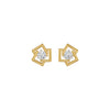 Divine Floreta Diamond Earrings 18 KT / Yellow Gold