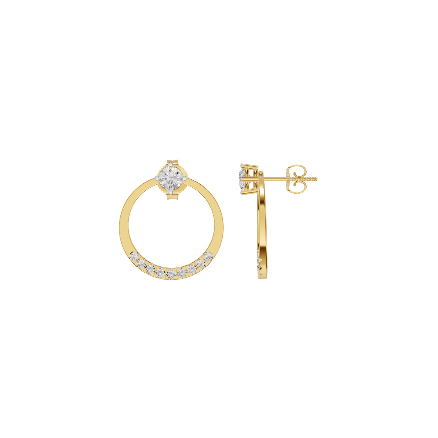 DER001362 18 KT / Yellow Gold
