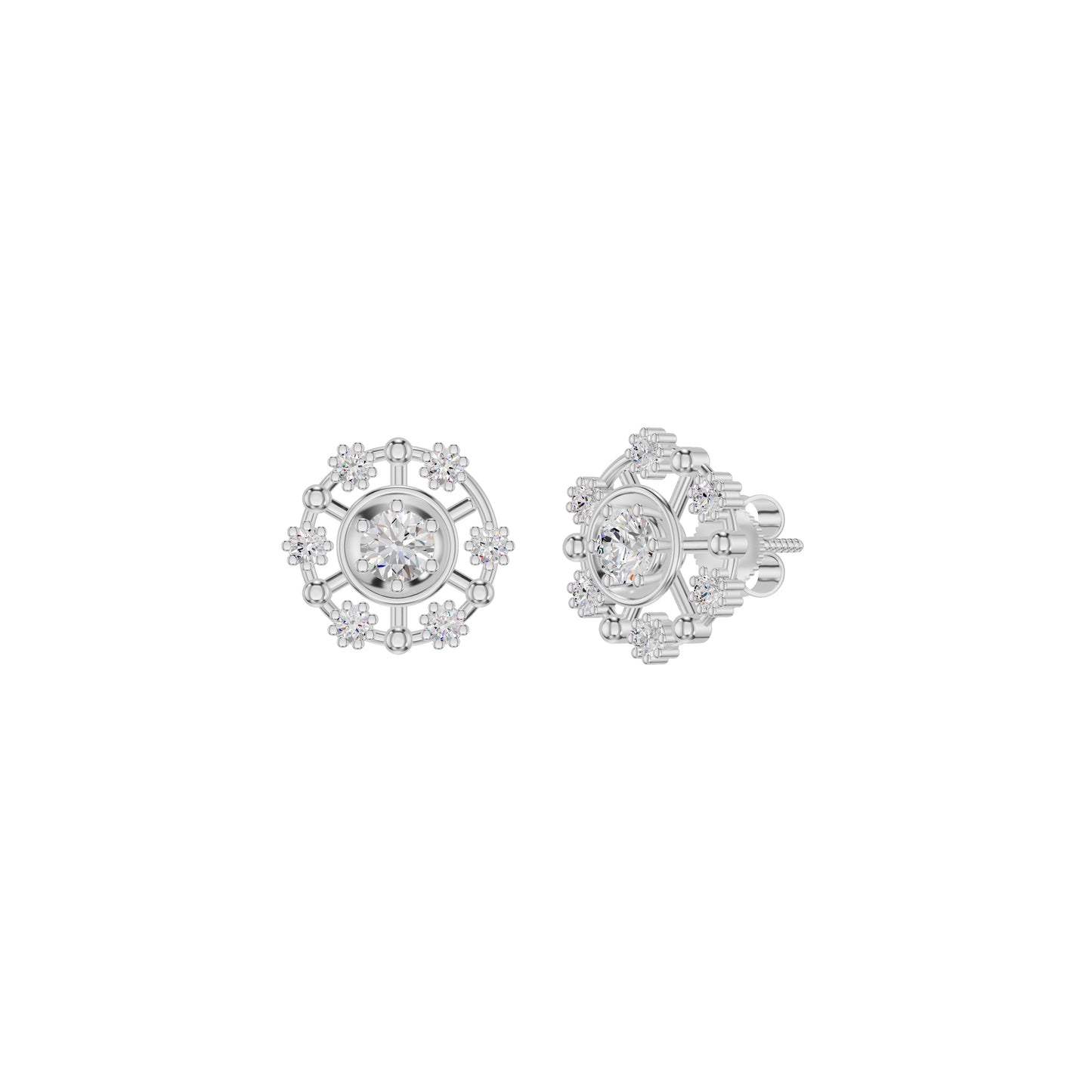 DER001363 18 KT / White Gold