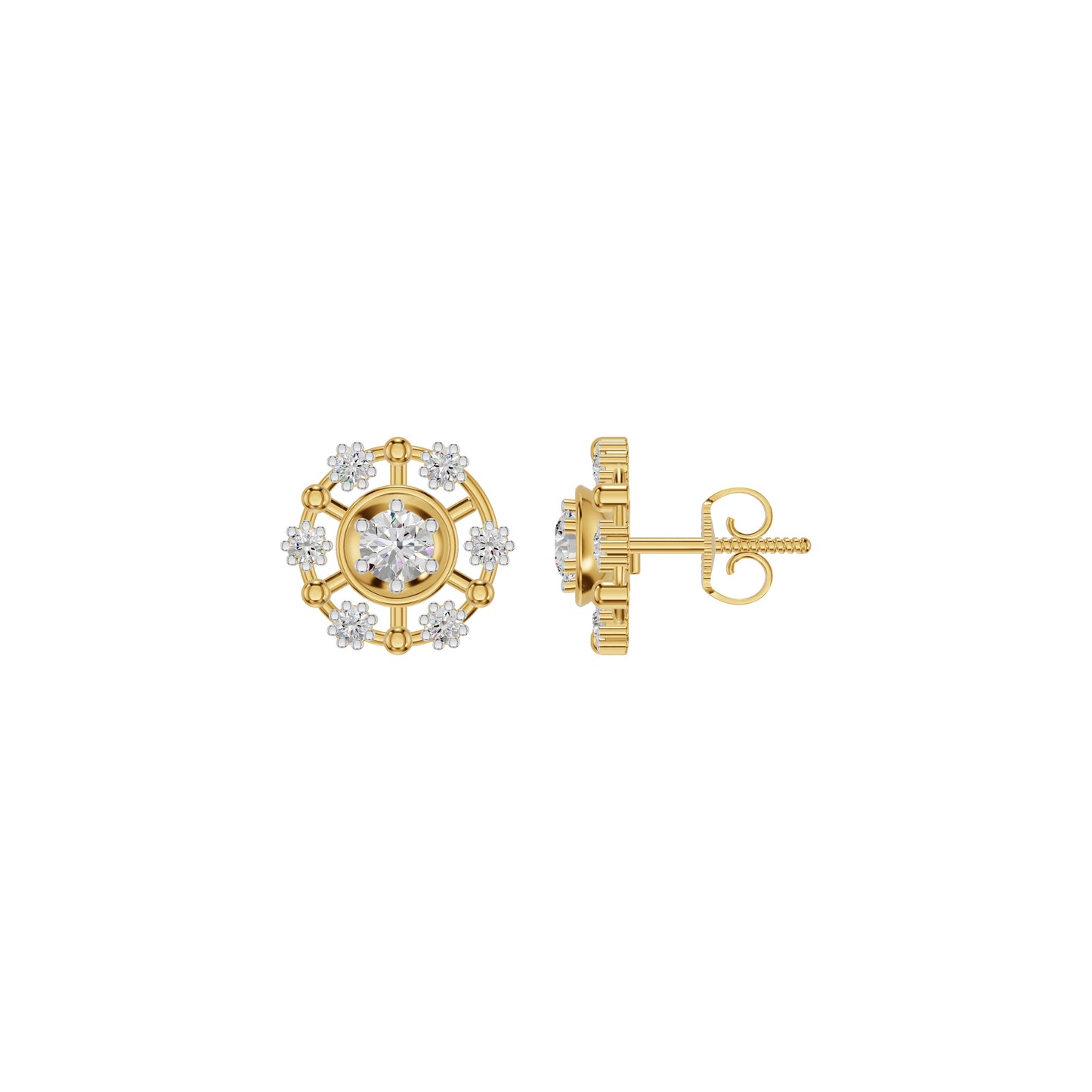 DER001363 18 KT / Yellow Gold