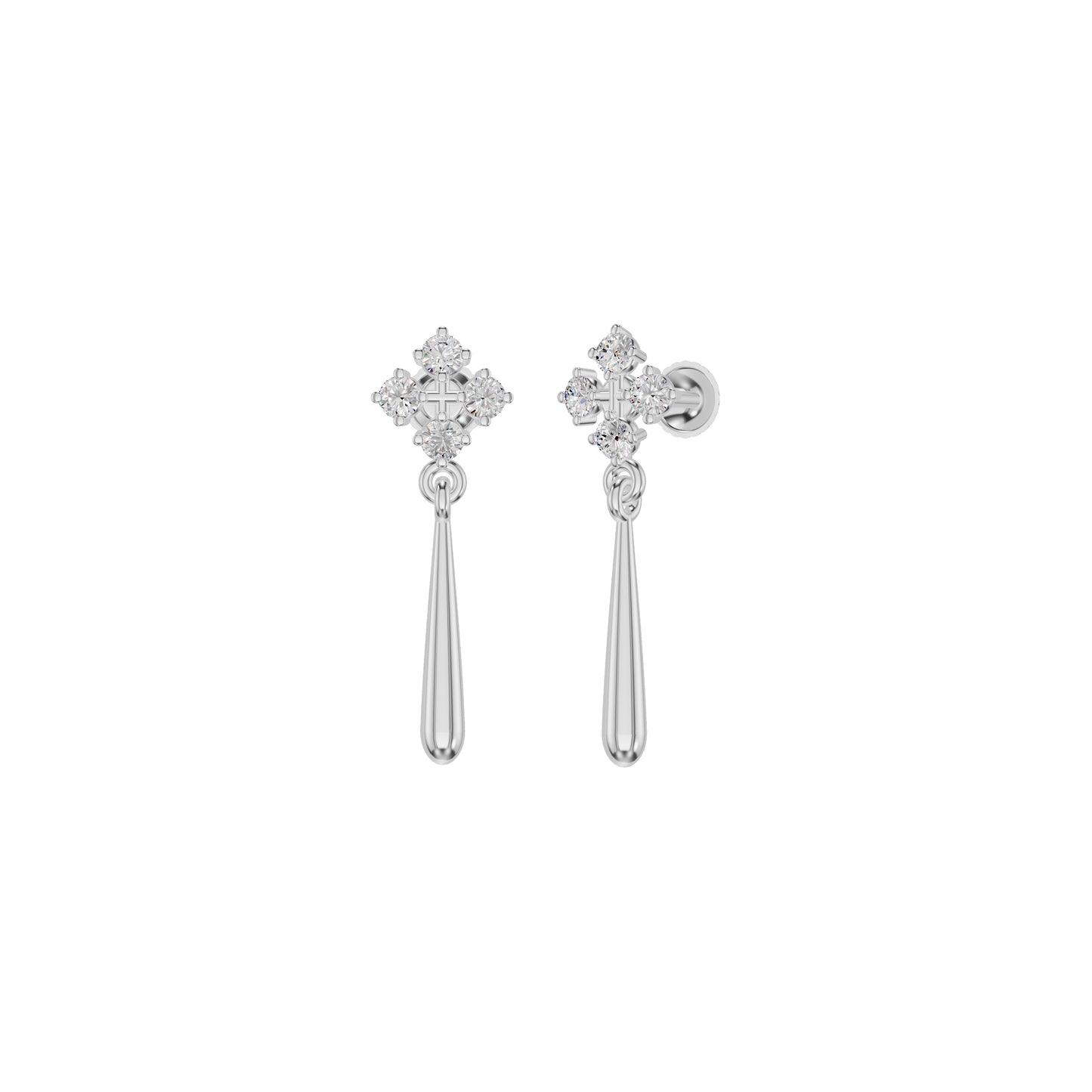 DER001364 18 KT / White Gold