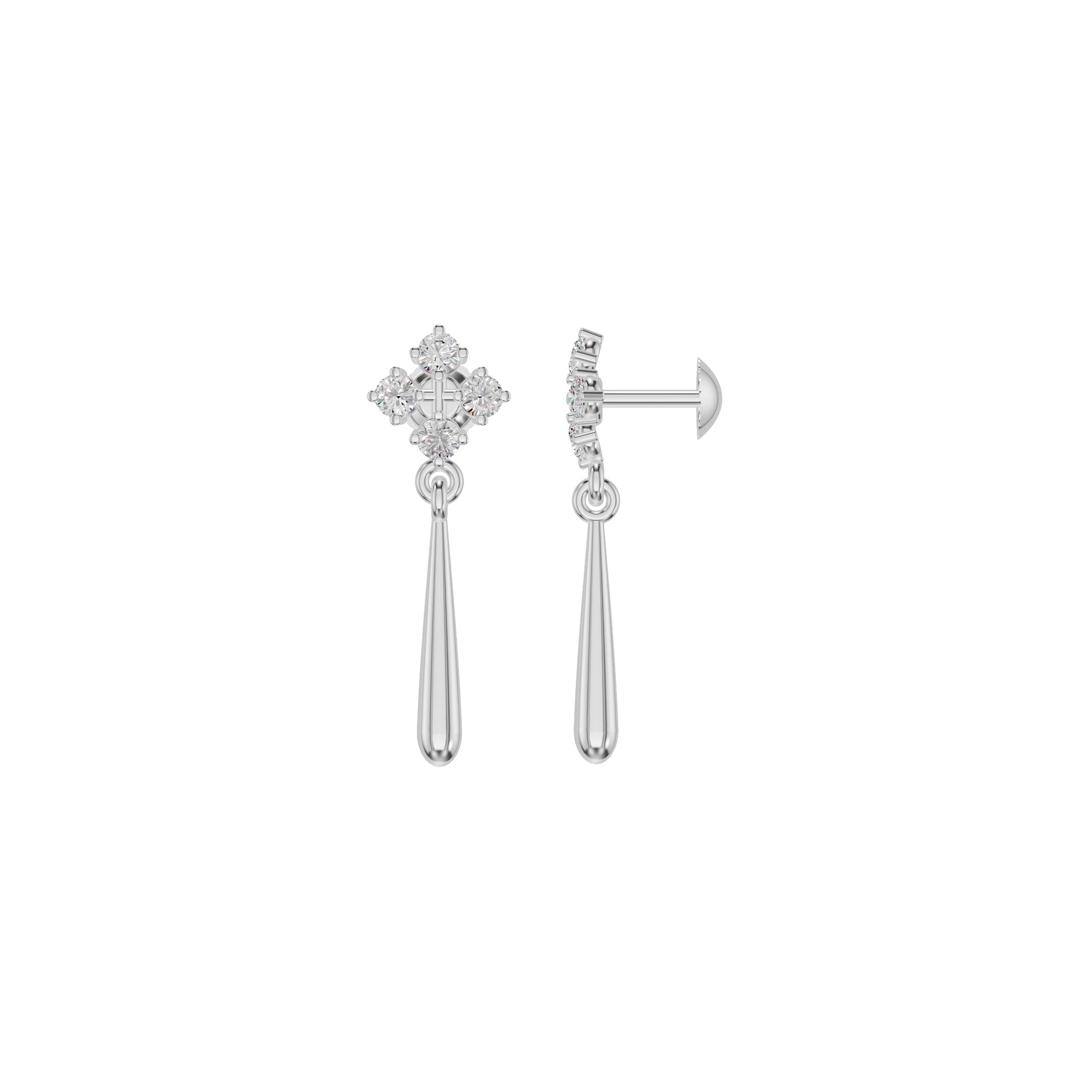 DER001364 18 KT / White Gold