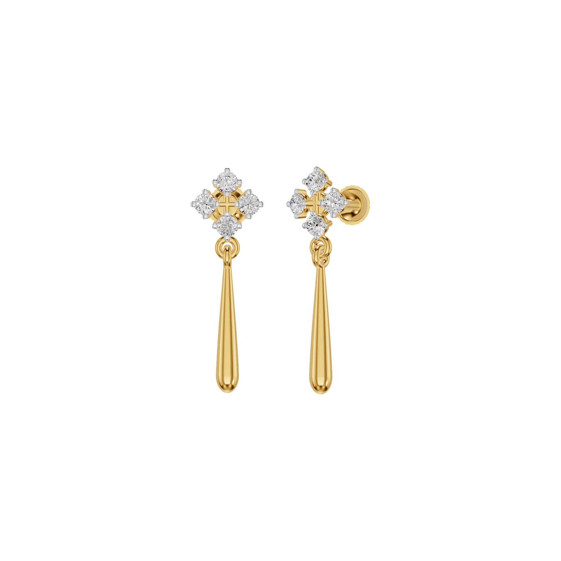 DER001364 18 KT / Yellow Gold