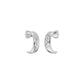Lush Diamond Glow Earrings 18 KT / White Gold