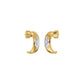 Lush Diamond Glow Earrings 18 KT / Yellow Gold