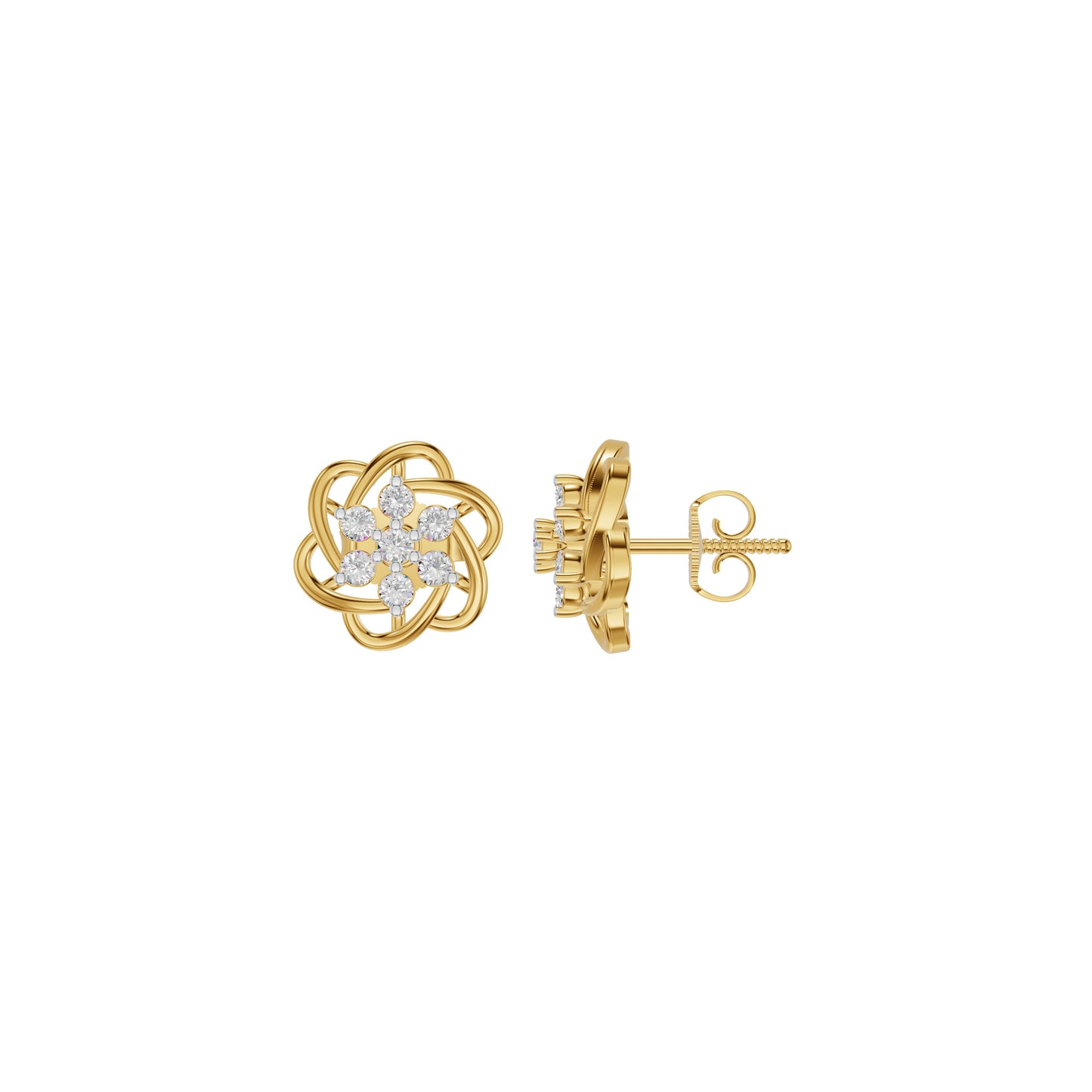 DER001371 18 KT / Yellow Gold