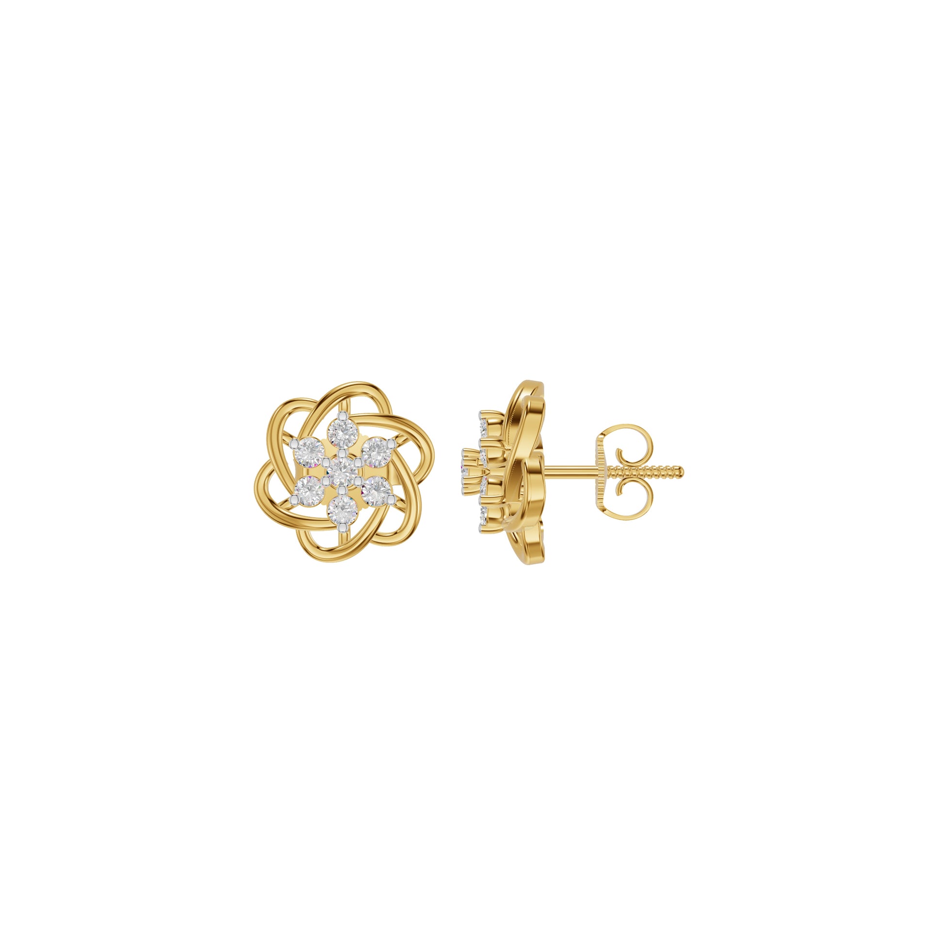 DER001371 18 KT / Yellow Gold