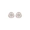 Sparkling Opal Diamond Earrings 18 KT / Rose Gold