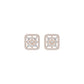 Pure Radiance Diamond Earrings 18 KT / Rose Gold
