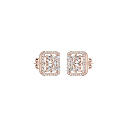 Pure Radiance Diamond Earrings 18 KT / Rose Gold