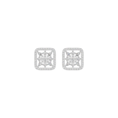 Pure Radiance Diamond Earrings 18 KT / White Gold
