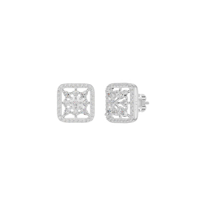 Pure Radiance Diamond Earrings 18 KT / White Gold