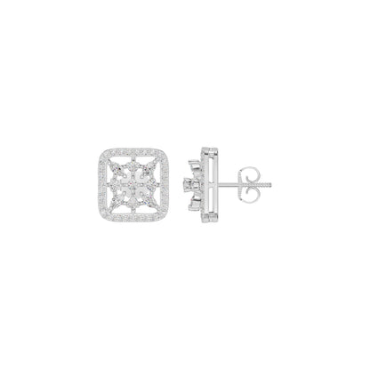 Pure Radiance Diamond Earrings 18 KT / White Gold