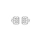 Pure Radiance Diamond Earrings 18 KT / White Gold