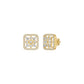 Pure Radiance Diamond Earrings 18 KT / Yellow Gold