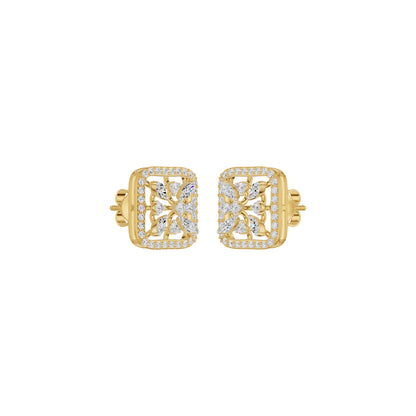 Pure Radiance Diamond Earrings 18 KT / Yellow Gold