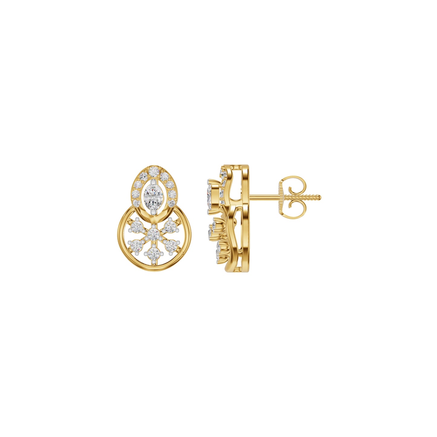 DER001374 18 KT / Yellow Gold
