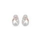 Diamond Starfire Earrings 18 KT / Rose Gold