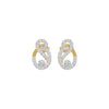 Diamond Starfire Earrings 18 KT / Yellow Gold