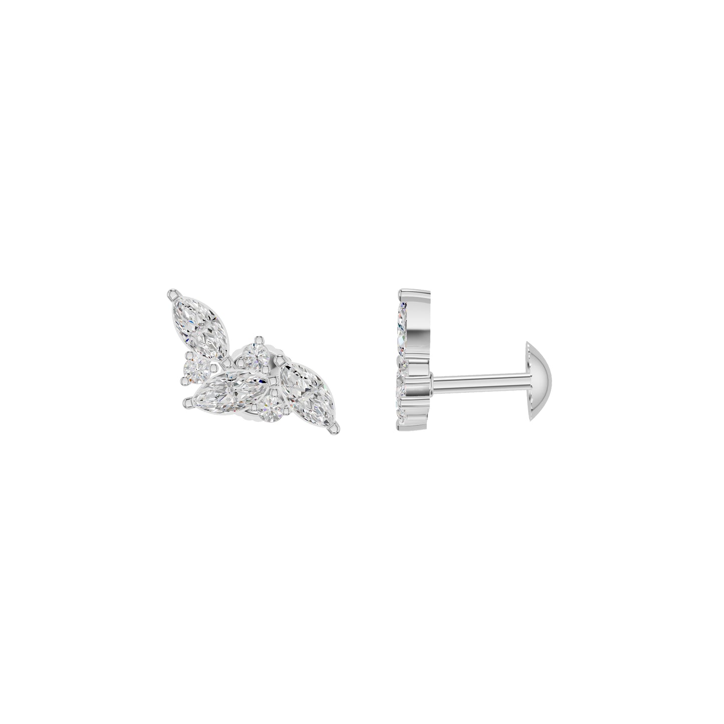 DER001377 18 KT / White Gold