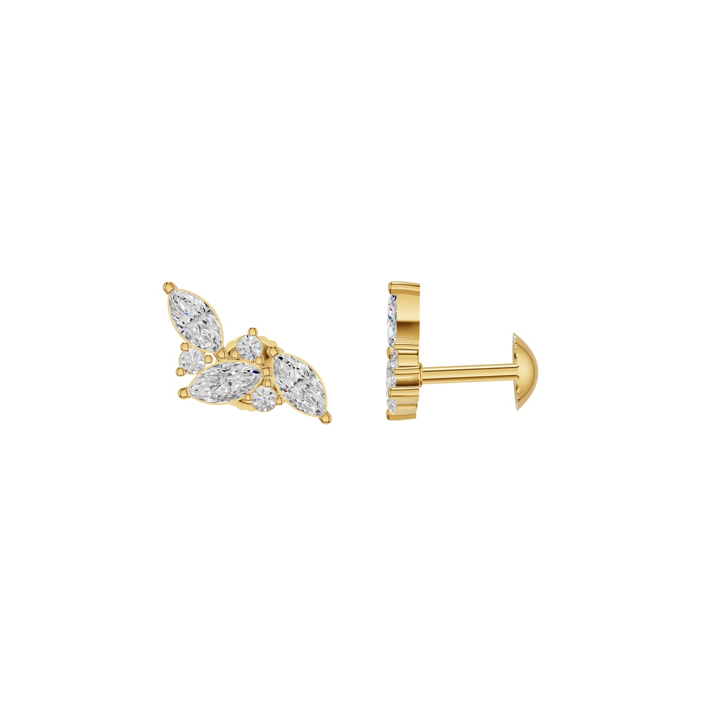DER001377 18 KT / Yellow Gold