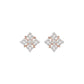 Northern Stars Diamond Stud Earrings 18 KT / Rose Gold