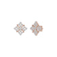 Northern Stars Diamond Stud Earrings 18 KT / Rose Gold