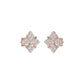 Northern Stars Diamond Stud Earrings 18 KT / Rose Gold