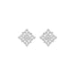 Northern Stars Diamond Stud Earrings 18 KT / White Gold