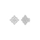 Northern Stars Diamond Stud Earrings 18 KT / White Gold