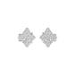 Northern Stars Diamond Stud Earrings 18 KT / White Gold