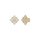Northern Stars Diamond Stud Earrings 18 KT / Yellow Gold