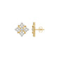Northern Stars Diamond Stud Earrings 18 KT / Yellow Gold