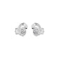 Twinkling Orbs Diamond Stud Earrings 18 KT / White Gold