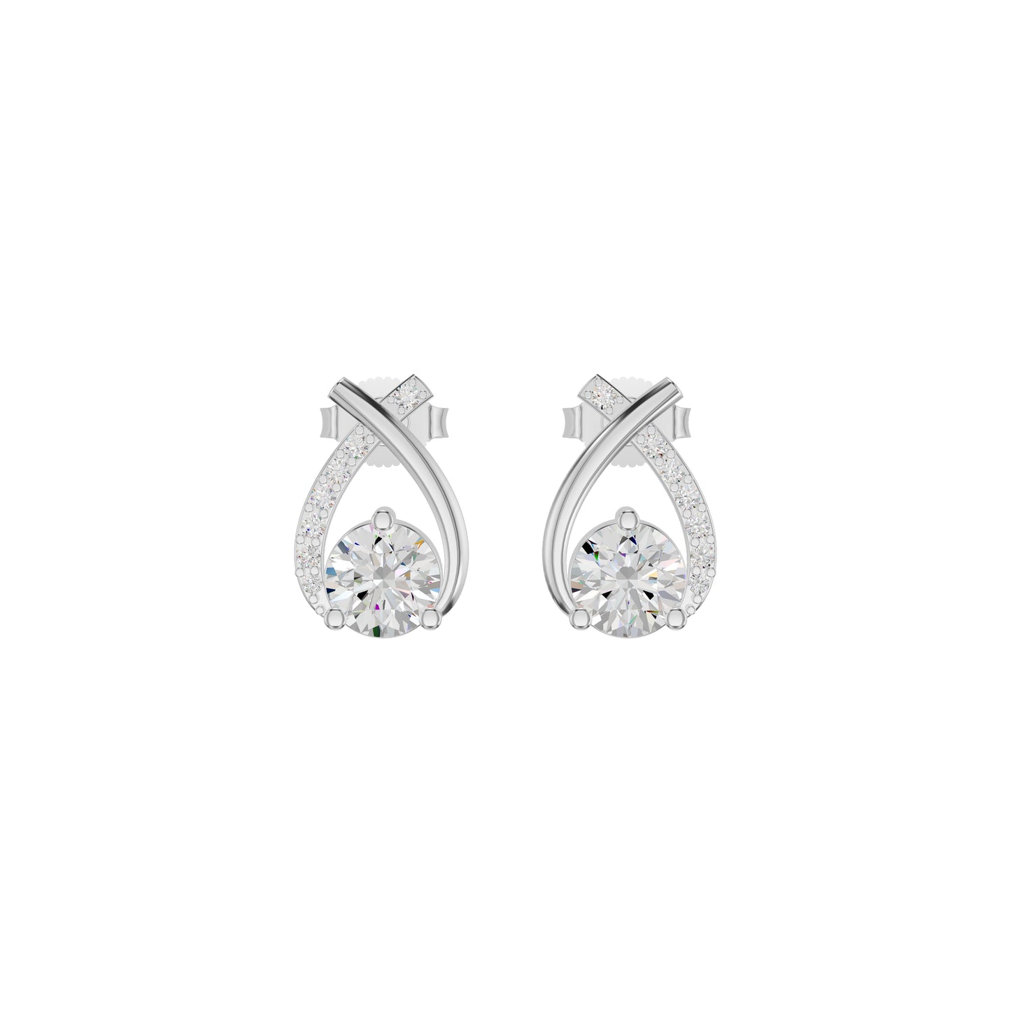 DER001381 18 KT / White Gold
