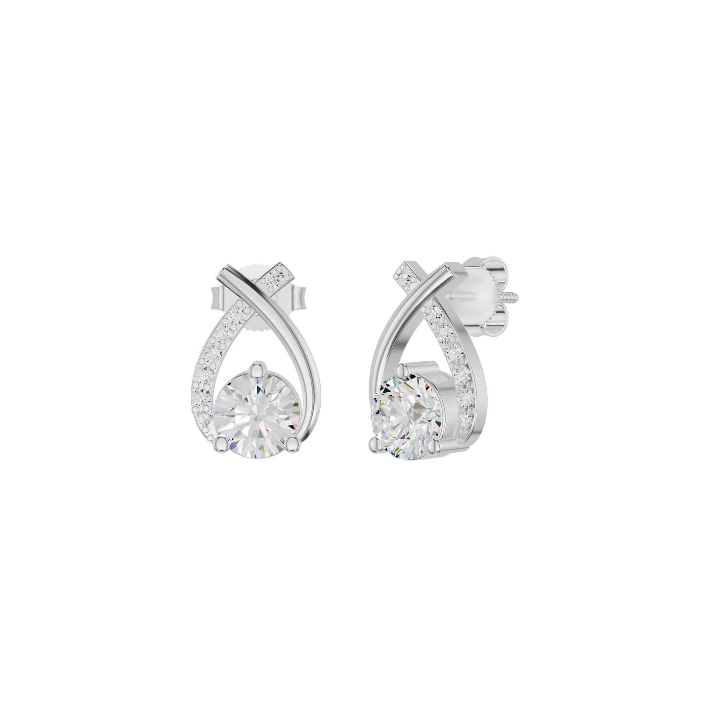 DER001381 18 KT / White Gold