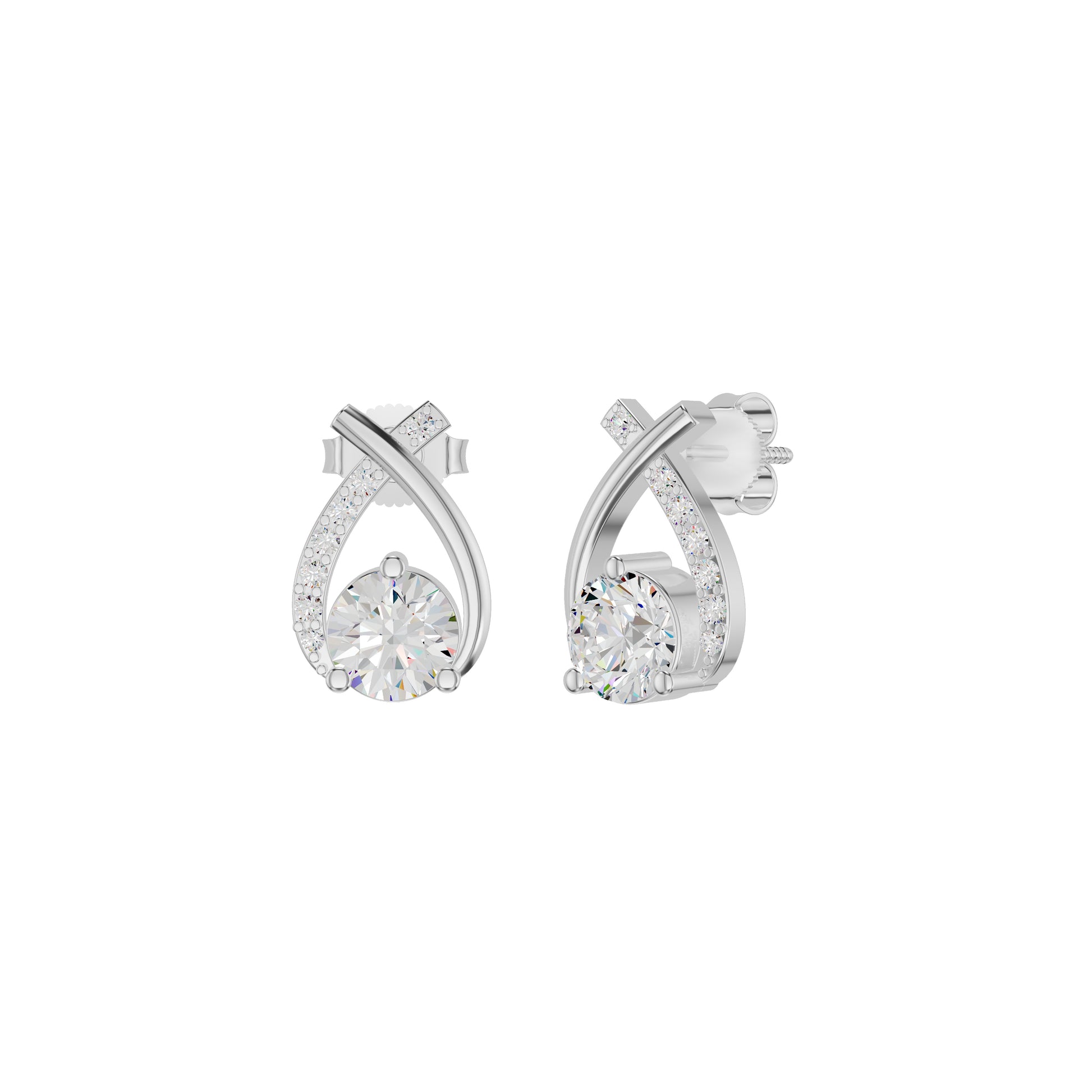 DER001381 18 KT / White Gold