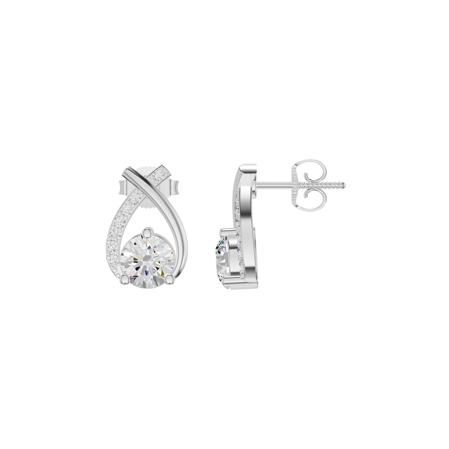 DER001381 18 KT / White Gold