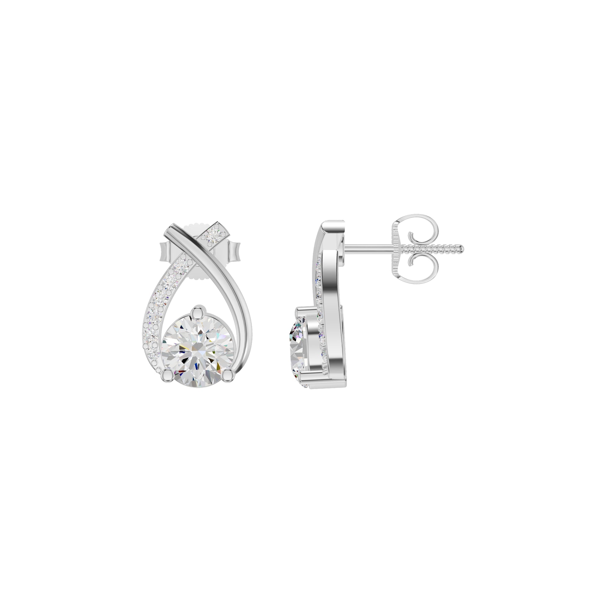 DER001381 18 KT / White Gold