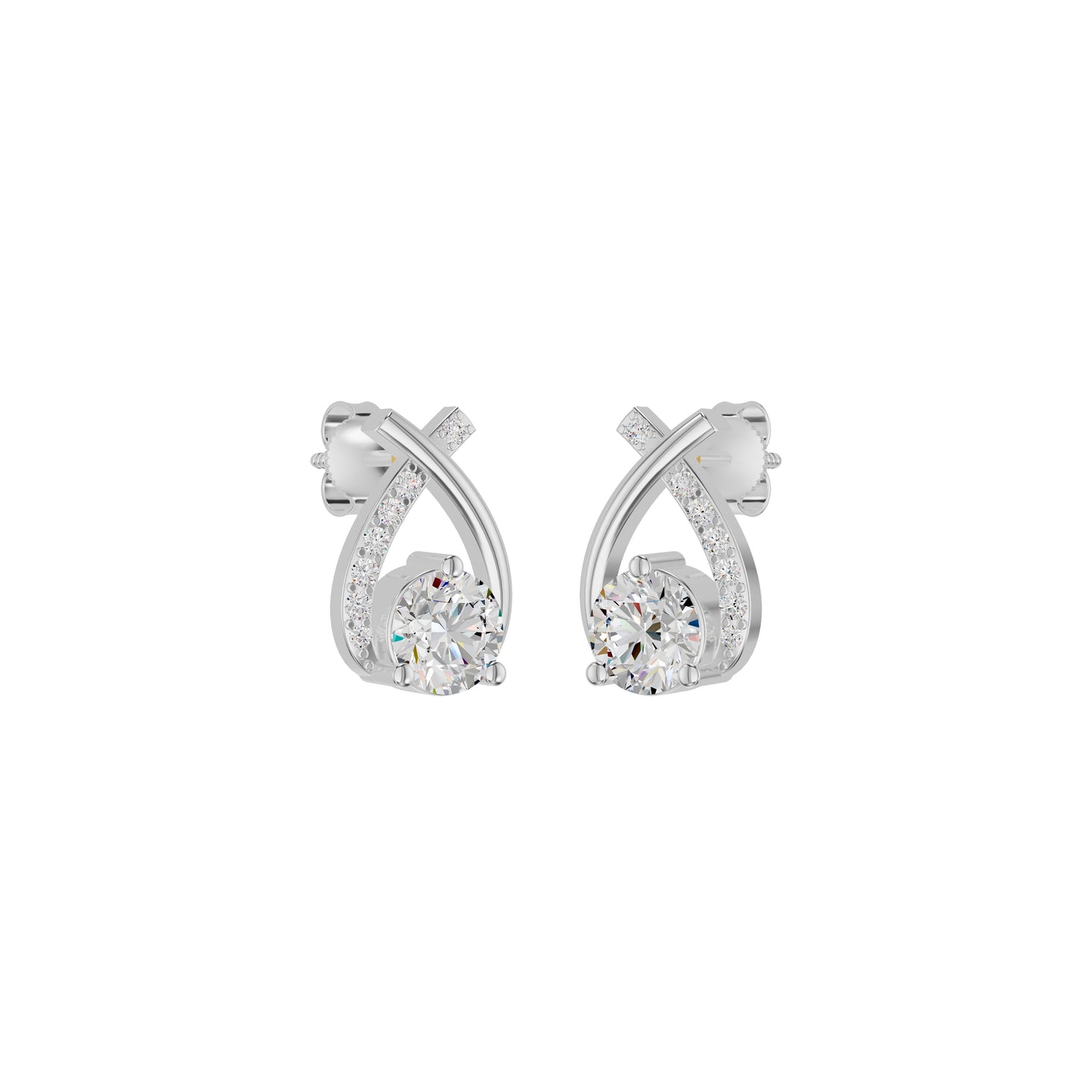 DER001381 18 KT / White Gold