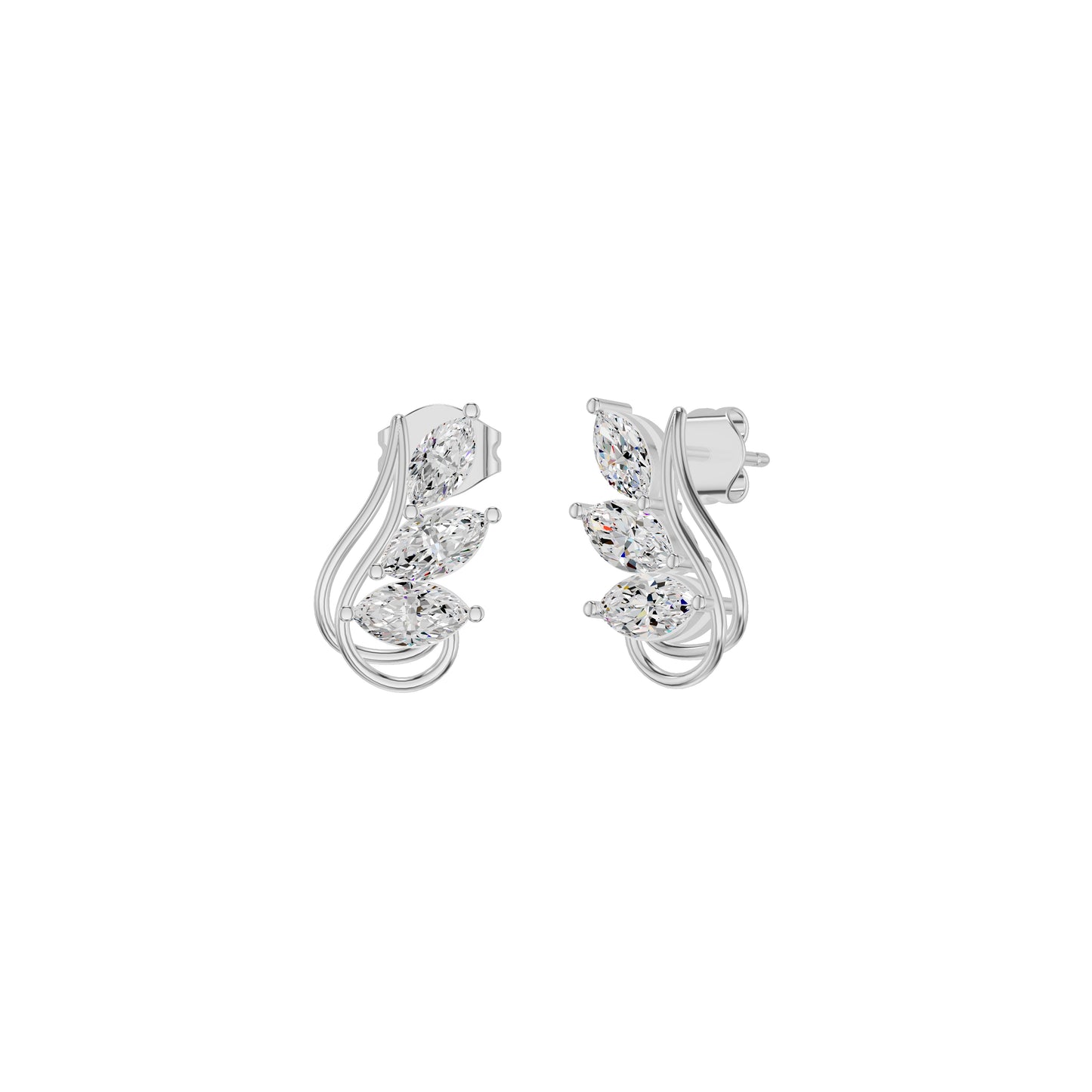 DER001385 18 KT / White Gold